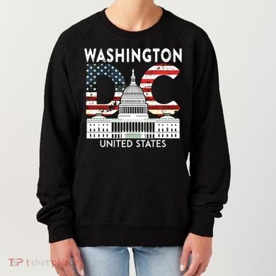 Washington Capitol Hill Souvenir Gift Washington Dc Women's Sweatshirt
