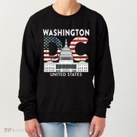 Washington Capitol Hill Souvenir Gift Washington Dc Women's Sweatshirt thumb 0