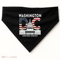 Washington Capitol Hill Souvenir Gift Washington Dc USA-Made Doggie Bandana thumb 0