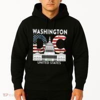 Washington Capitol Hill Souvenir Gift Washington Dc Hoodie thumb 2