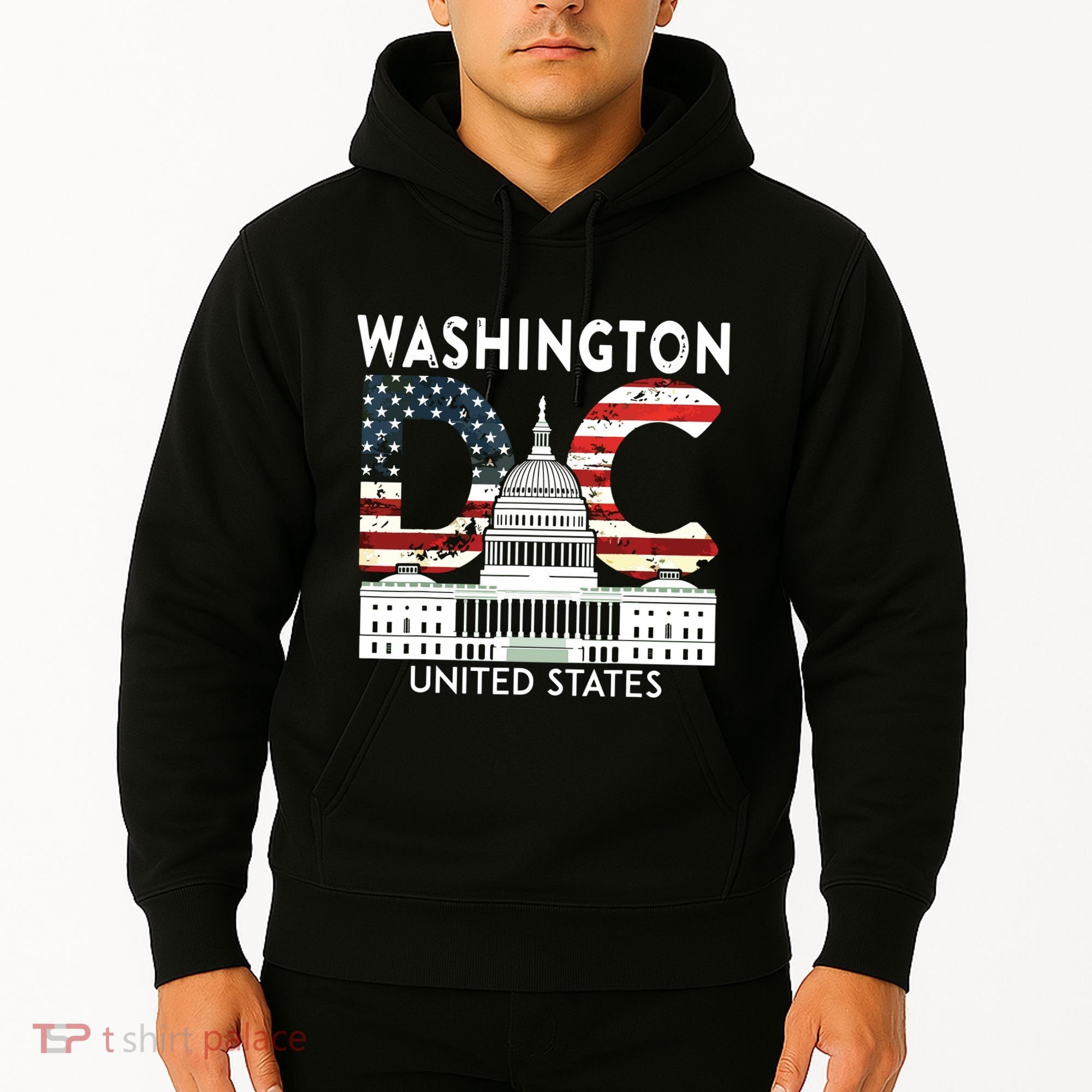 Washington Capitol Hill Souvenir Gift Washington Dc Hoodie