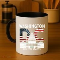 Washington Capitol Hill Souvenir Gift Washington Dc Coffee Mug thumb 4