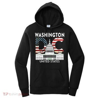 Washington Capitol Hill Souvenir Gift Washington Dc Women's Hoodie