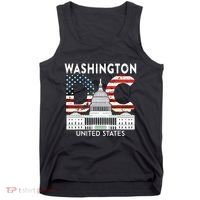 Washington Capitol Hill Souvenir Gift Washington Dc Tank Top thumb 0