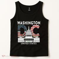 Washington Capitol Hill Souvenir Gift Washington Dc Tank Top thumb 2
