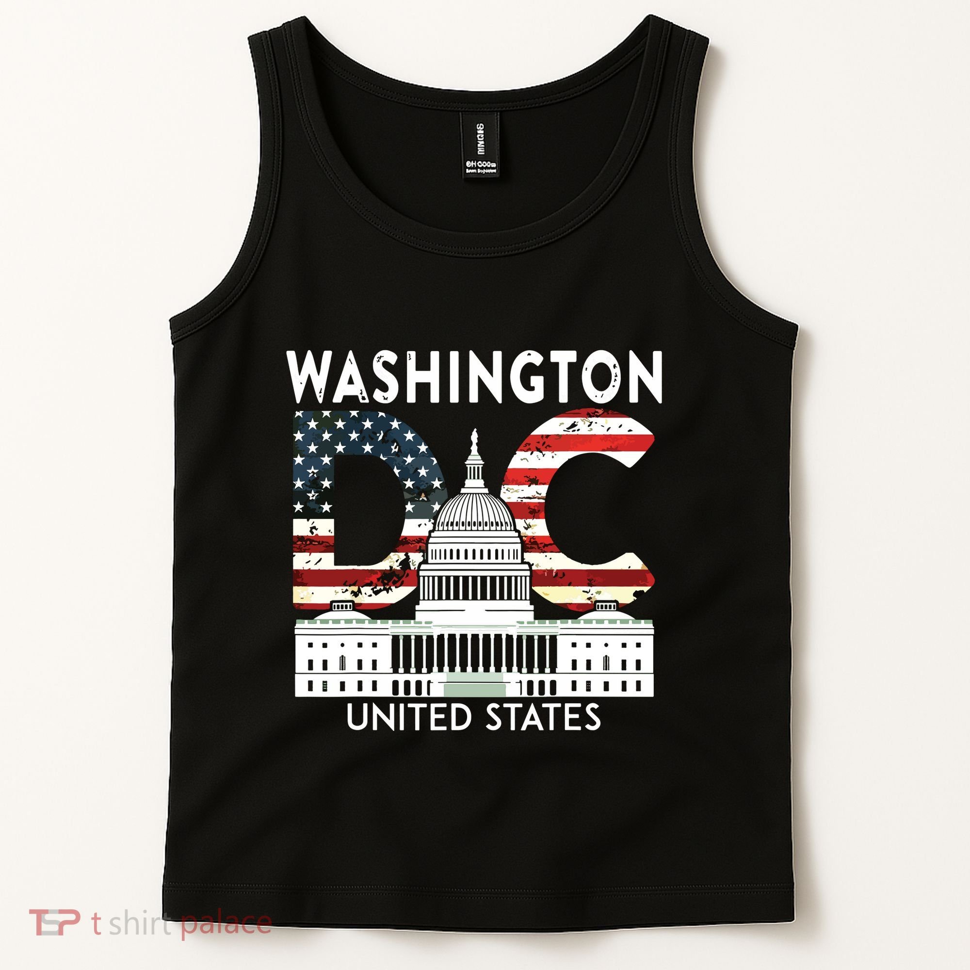Washington Capitol Hill Souvenir Gift Washington Dc Tank Top
