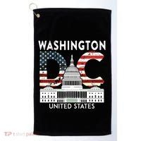 Washington Capitol Hill Souvenir Gift Washington Dc Golf Towel thumb 0