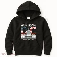 Washington Capitol Hill Souvenir Gift Washington Dc Kids Hoodie thumb 0