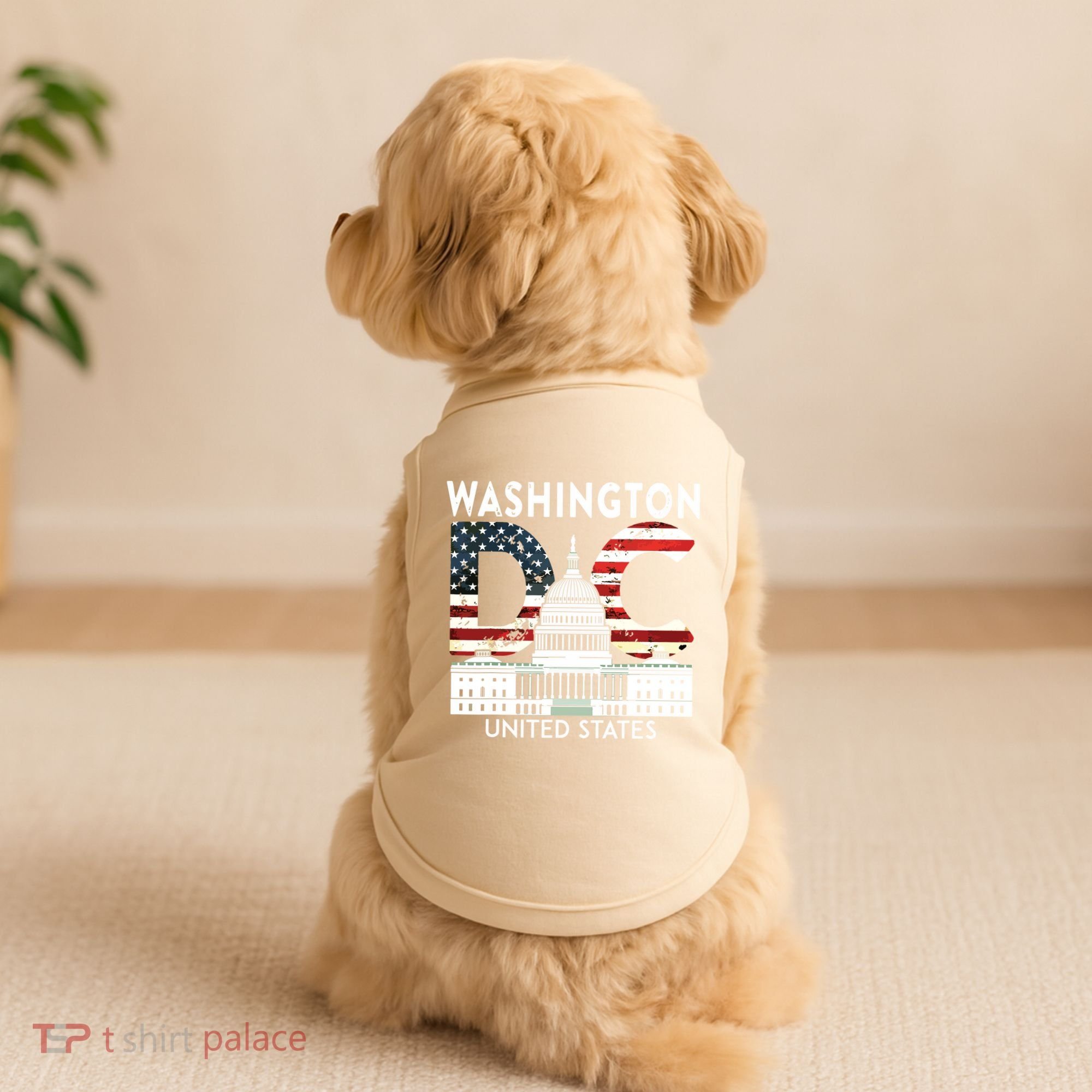 Washington Capitol Hill Souvenir Gift Washington Dc Doggie Tank