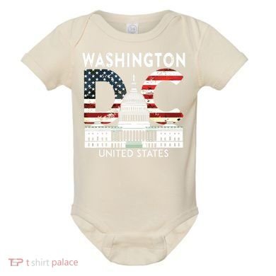 Washington Capitol Hill Souvenir Gift Washington Dc Baby Bodysuit