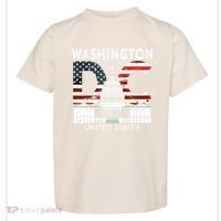 Washington Capitol Hill Souvenir Gift Washington Dc Toddler T-Shirt thumb 0