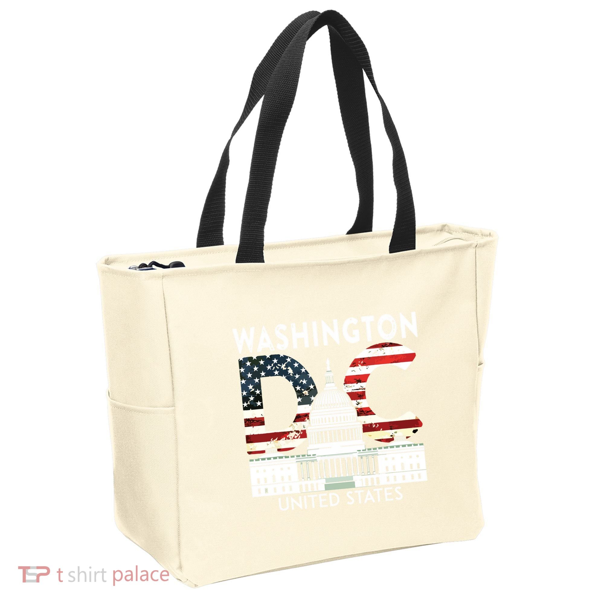 Washington Capitol Hill Souvenir Gift Washington Dc Tote Bag