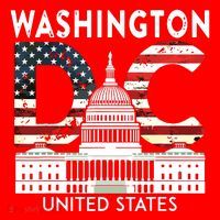 Washington Capitol Hill Souvenir Gift Washington Dc Santa Hat thumb 1