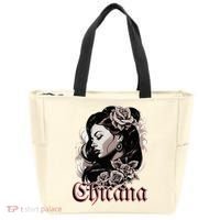 WomanS Chola Hispanic Latino Mexican Chicano Cholo Chicana Tote Bag thumb 0