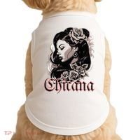 WomanS Chola Hispanic Latino Mexican Chicano Cholo Chicana Doggie Tank thumb 0