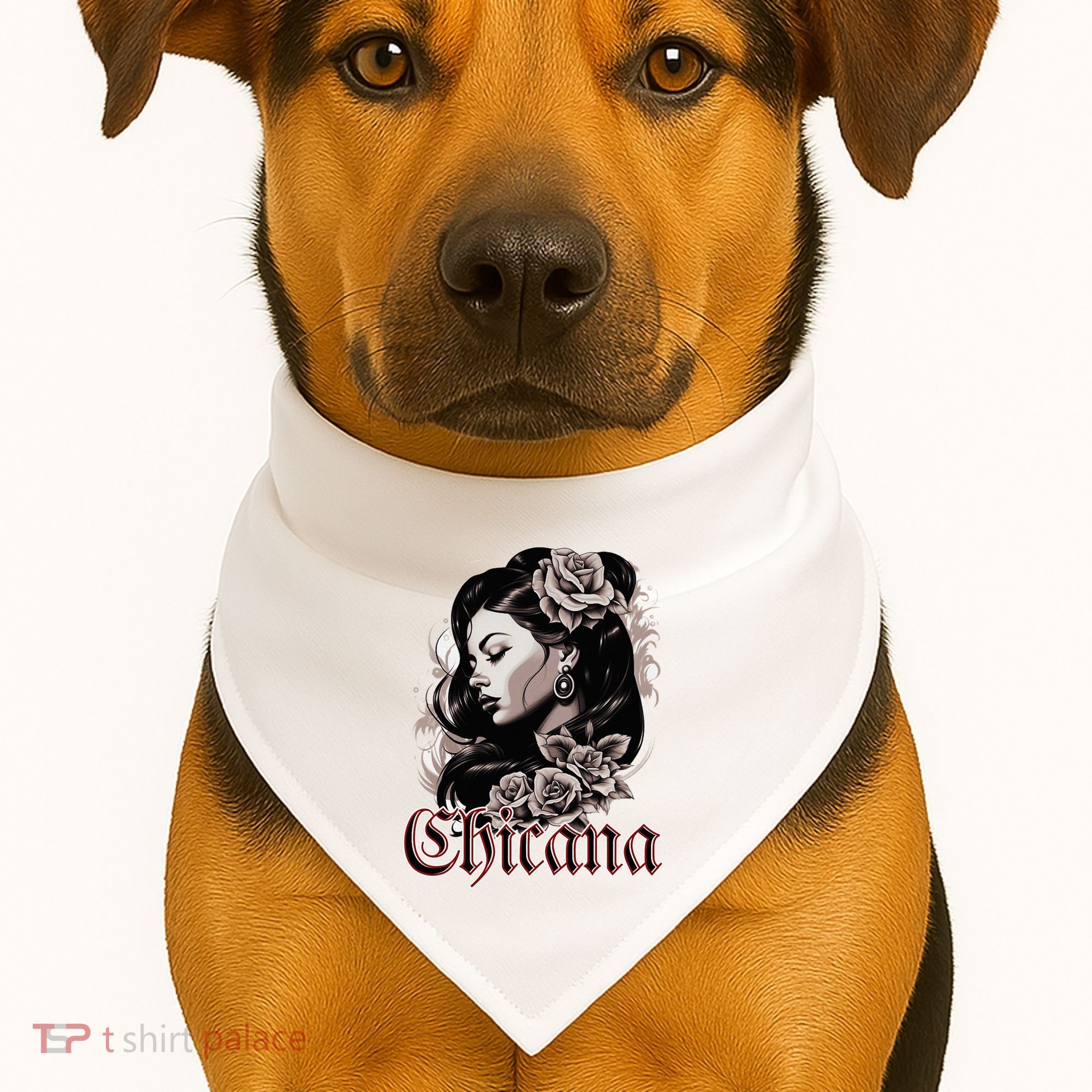 WomanS Chola Hispanic Latino Mexican Chicano Cholo Chicana USA-Made Doggie Bandana
