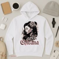 WomanS Chola Hispanic Latino Mexican Chicano Cholo Chicana Hoodie thumb 3