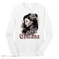WomanS Chola Hispanic Latino Mexican Chicano Cholo Chicana Long Sleeve Shirt thumb 0