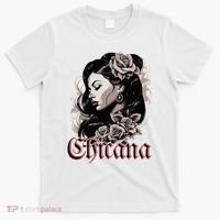 WomanS Chola Hispanic Latino Mexican Chicano Cholo Chicana T-Shirt thumb 0