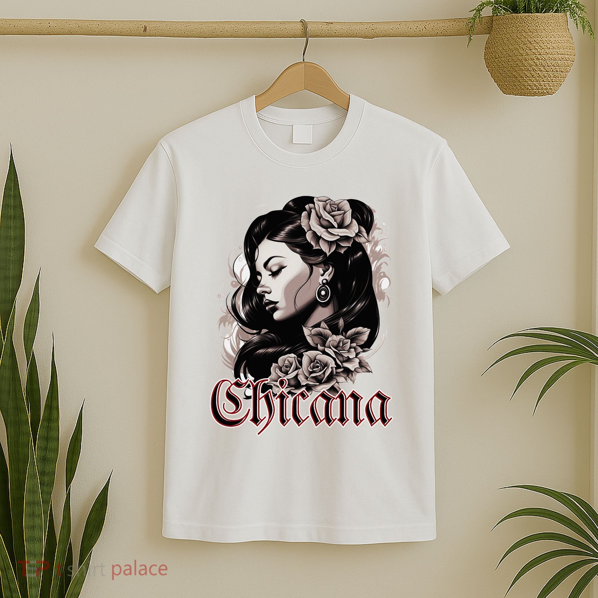WomanS Chola Hispanic Latino Mexican Chicano Cholo Chicana T-Shirt