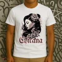 WomanS Chola Hispanic Latino Mexican Chicano Cholo Chicana T-Shirt thumb 3