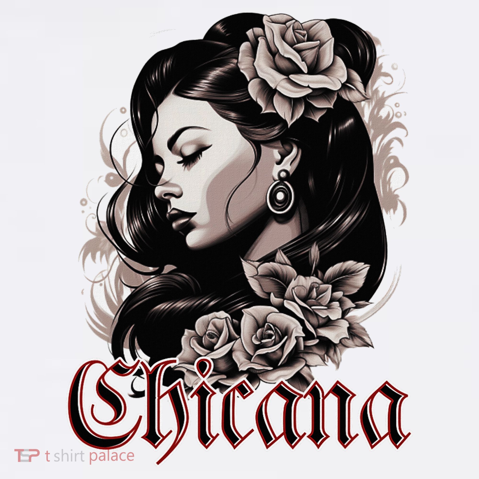 WomanS Chola Hispanic Latino Mexican Chicano Cholo Chicana T-Shirt