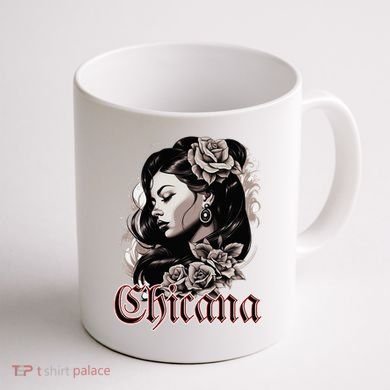 WomanS Chola Hispanic Latino Mexican Chicano Cholo Chicana Coffee Mug back
