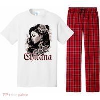 WomanS Chola Hispanic Latino Mexican Chicano Cholo Chicana Pajama Set thumb 0