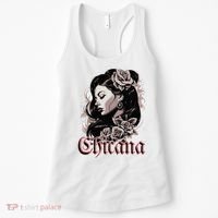 WomanS Chola Hispanic Latino Mexican Chicano Cholo Chicana Women's Tank Top thumb 0