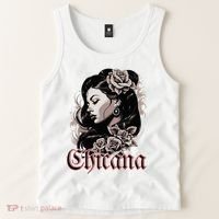 WomanS Chola Hispanic Latino Mexican Chicano Cholo Chicana Tank Top thumb 2