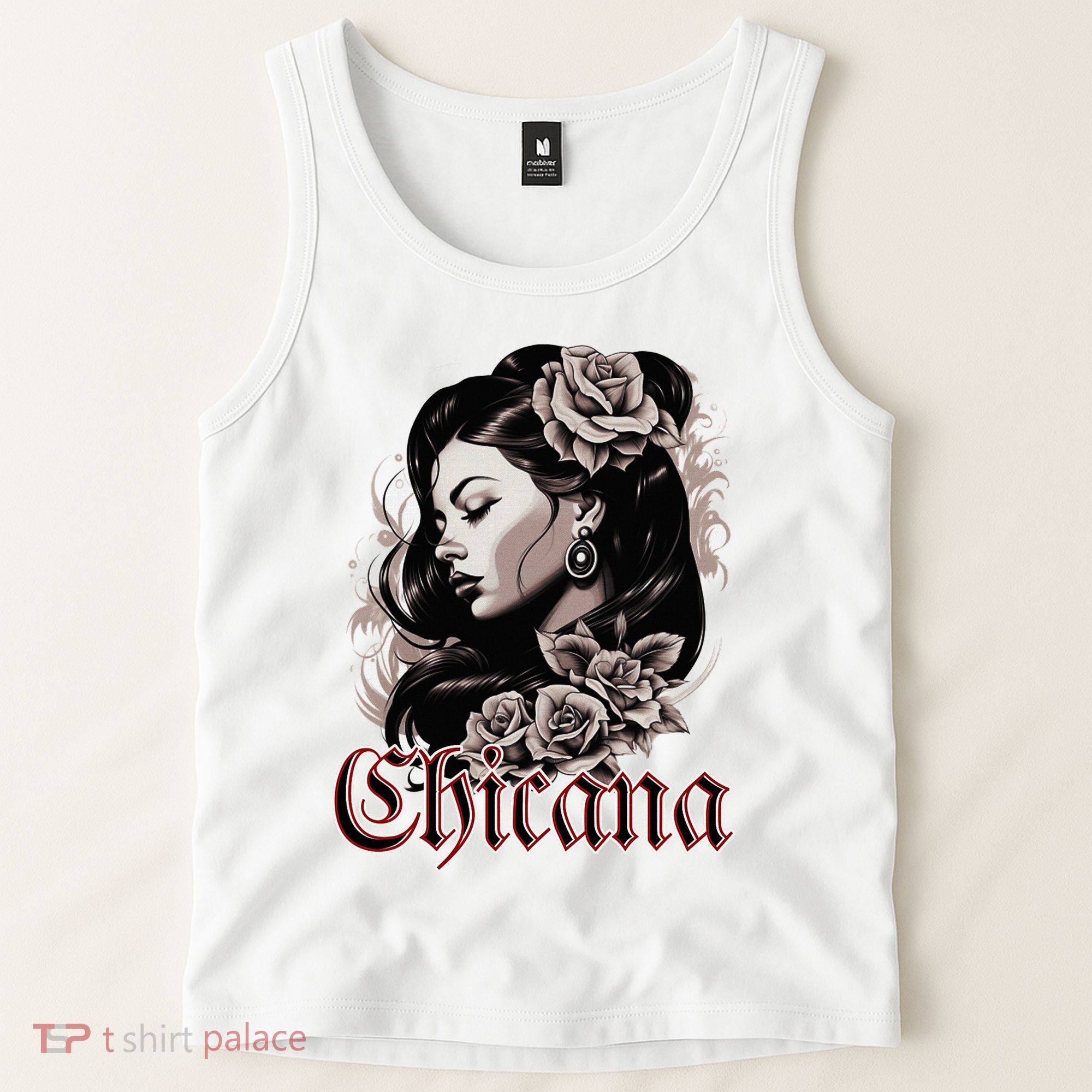 WomanS Chola Hispanic Latino Mexican Chicano Cholo Chicana Tank Top