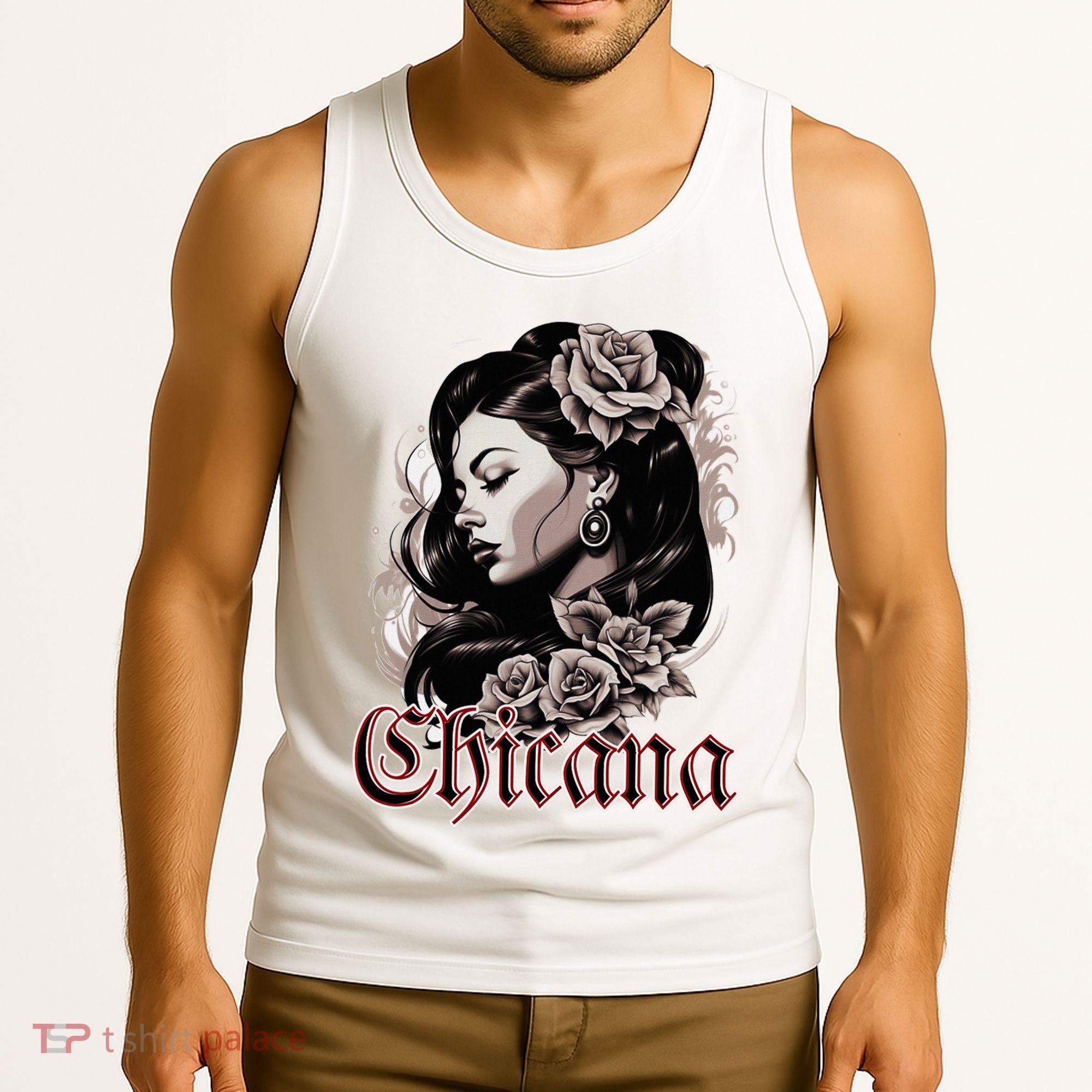 WomanS Chola Hispanic Latino Mexican Chicano Cholo Chicana Tank Top