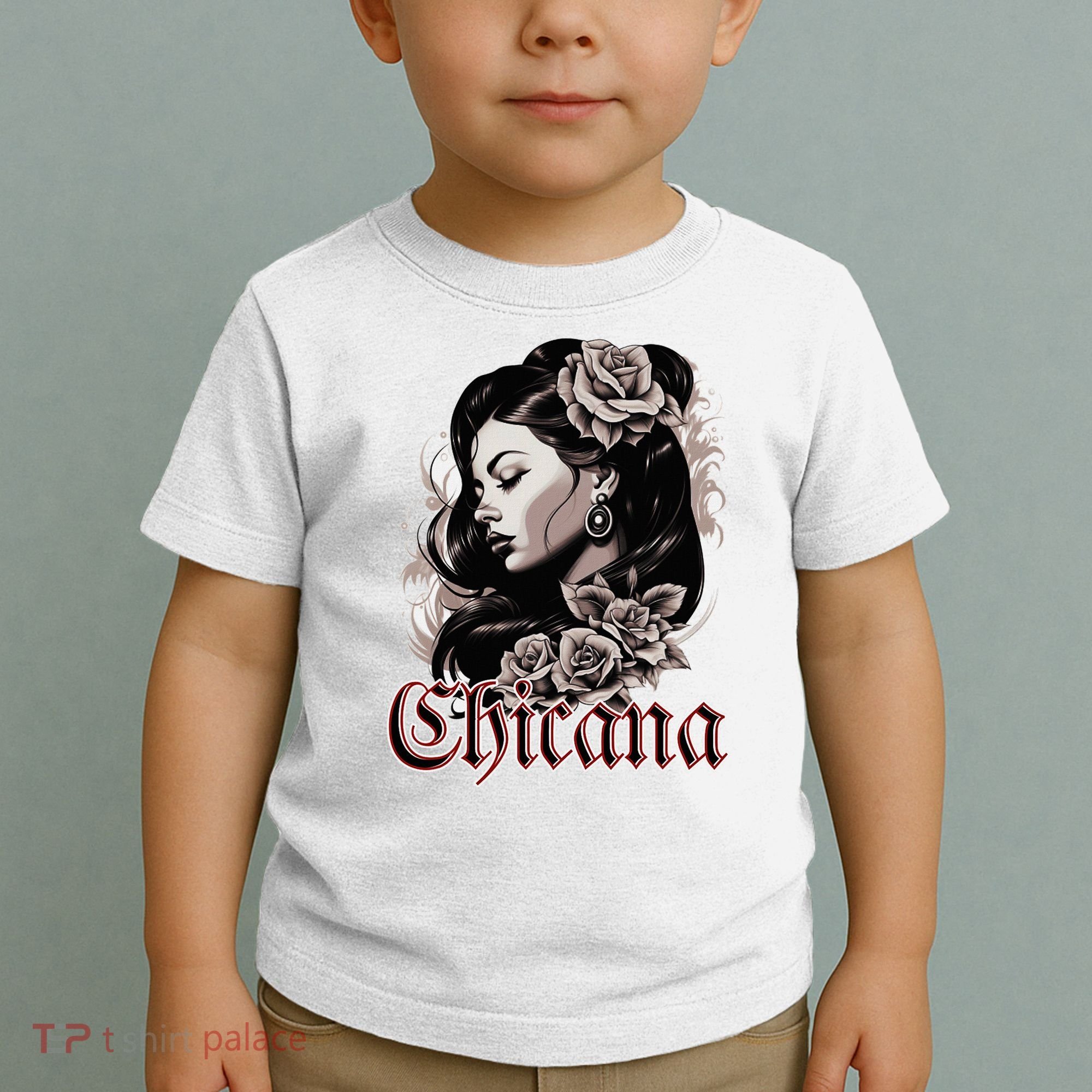 WomanS Chola Hispanic Latino Mexican Chicano Cholo Chicana Toddler T-Shirt