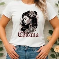 WomanS Chola Hispanic Latino Mexican Chicano Cholo Chicana Women's T-Shirt thumb 2