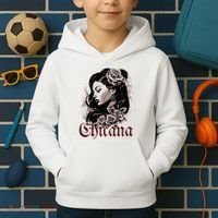 WomanS Chola Hispanic Latino Mexican Chicano Cholo Chicana Kids Hoodie thumb 2