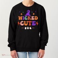 Wicked Cute Halloween Gift Women's Sweatshirt thumb 0