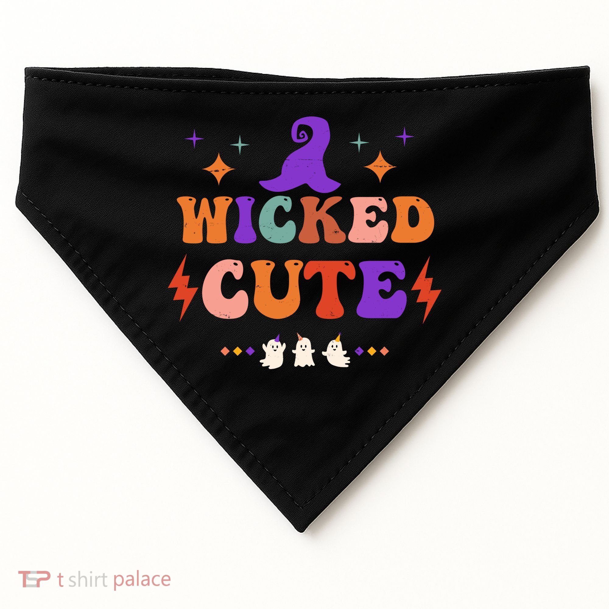 Wicked Cute Halloween Gift USA-Made Doggie Bandana