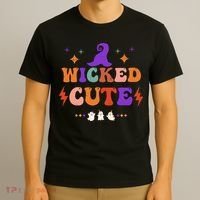 Wicked Cute Halloween Gift T-Shirt thumb 3