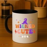 Wicked Cute Halloween Gift Coffee Mug thumb 4