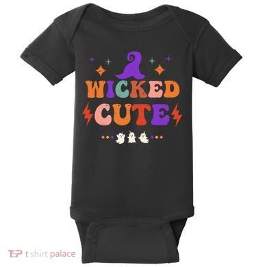 Wicked Cute Halloween Gift Baby Bodysuit