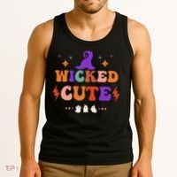 Wicked Cute Halloween Gift Tank Top thumb 3