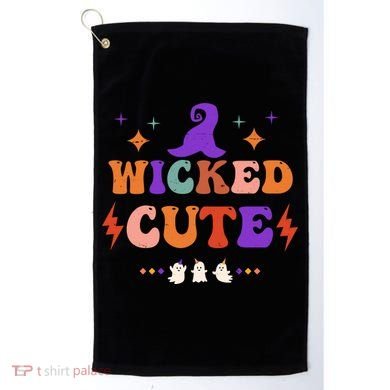 Wicked Cute Halloween Gift Golf Towel