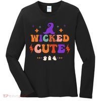 Wicked Cute Halloween Gift Women's Long Sleeve Shirt thumb 0