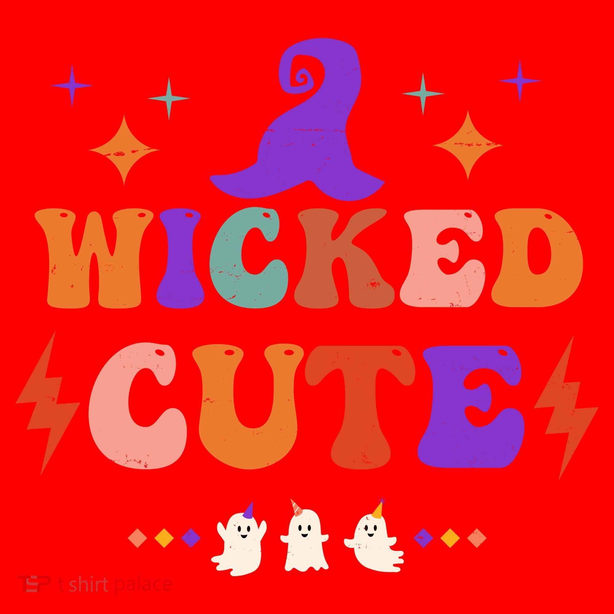 Wicked Cute Halloween Gift Santa Hat