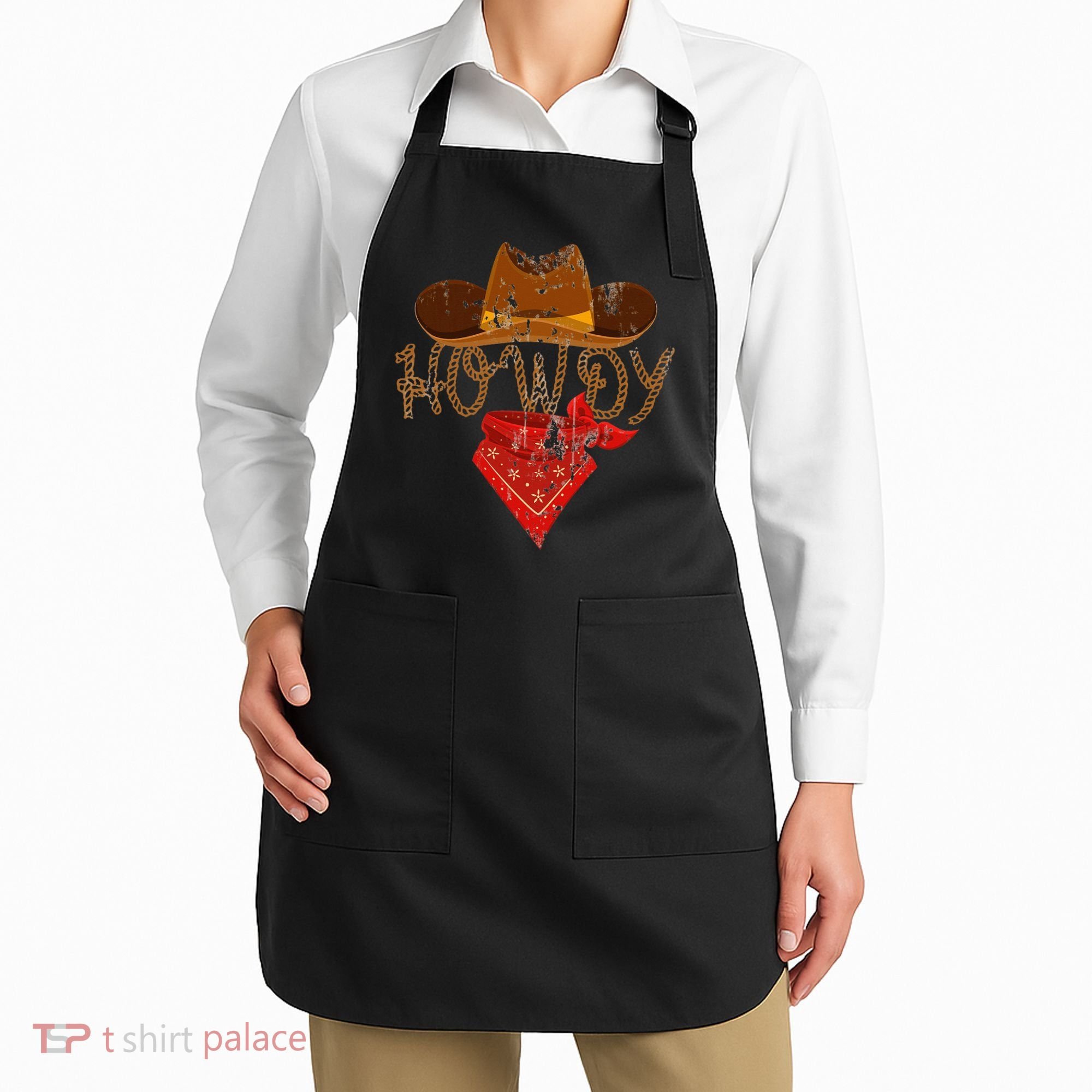 Western Cowboy Howdy Apron