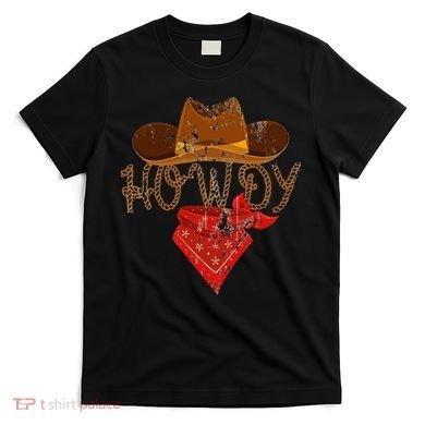 Western Cowboy Howdy T-Shirt