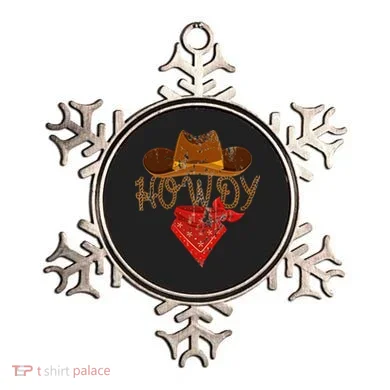 Western Cowboy Howdy Ornament