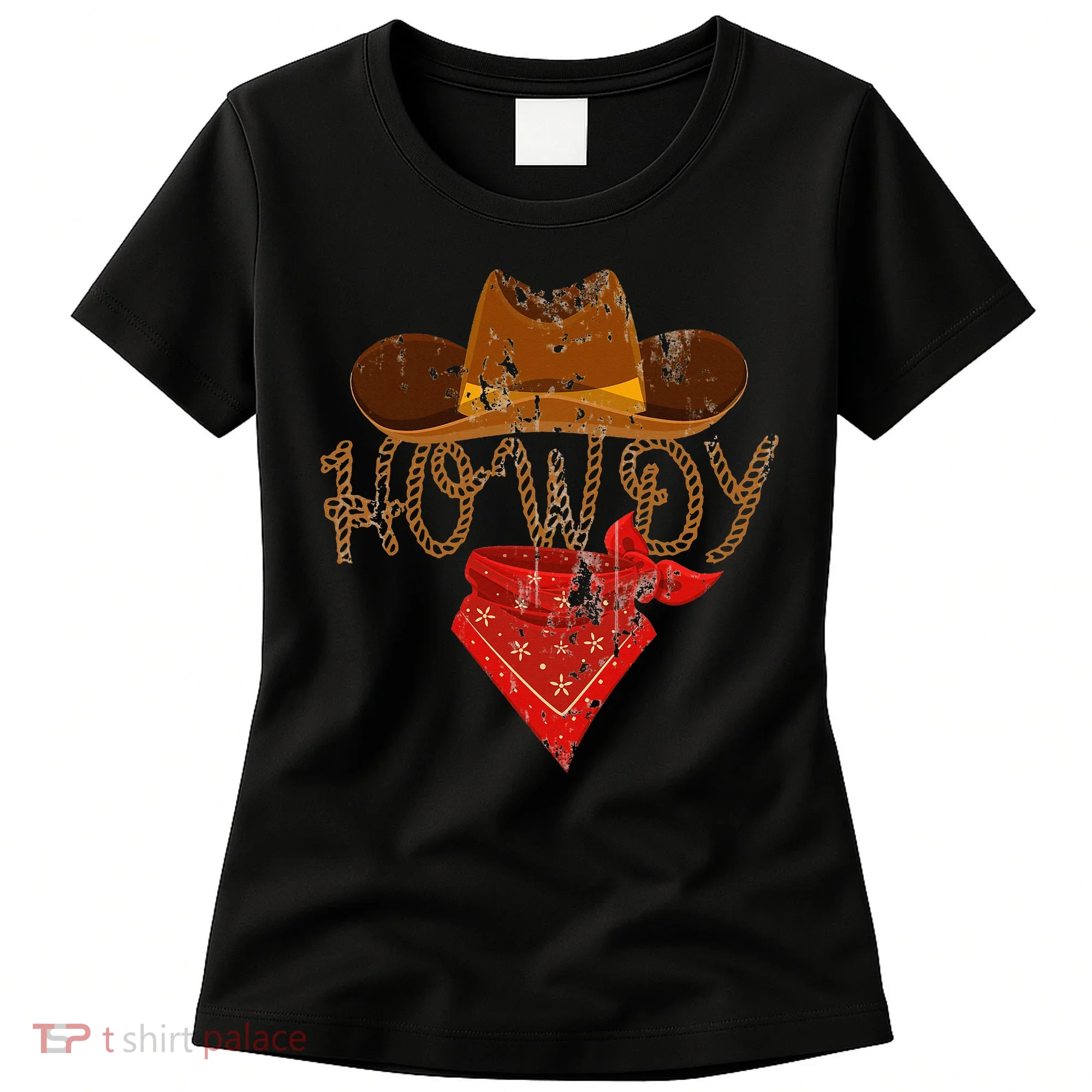 Western Cowboy Howdy Women's T-Shirt