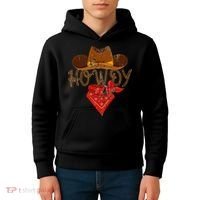 Western Cowboy Howdy Kids Hoodie thumb 4