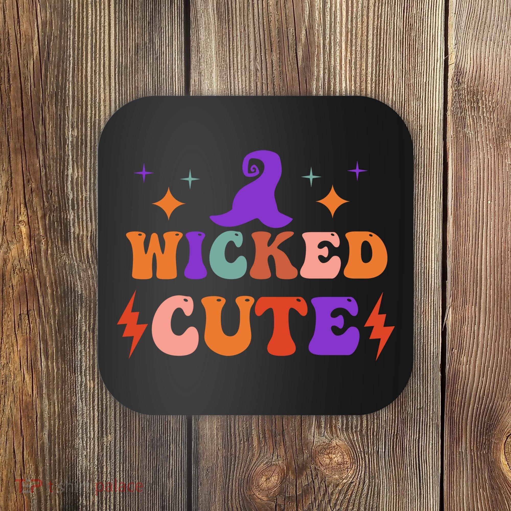Wicked Cute Halloween Witch Coaster